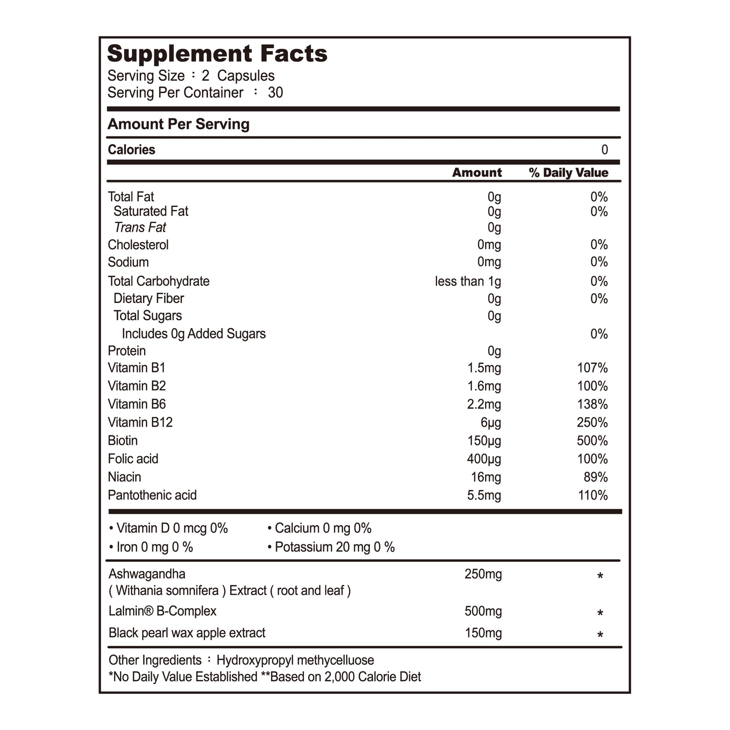 Sleep Support-Ashwagandha + B complex